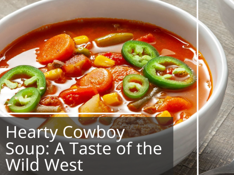 Hearty Cowboy Soup: A Taste of the Wild&nbsp;West